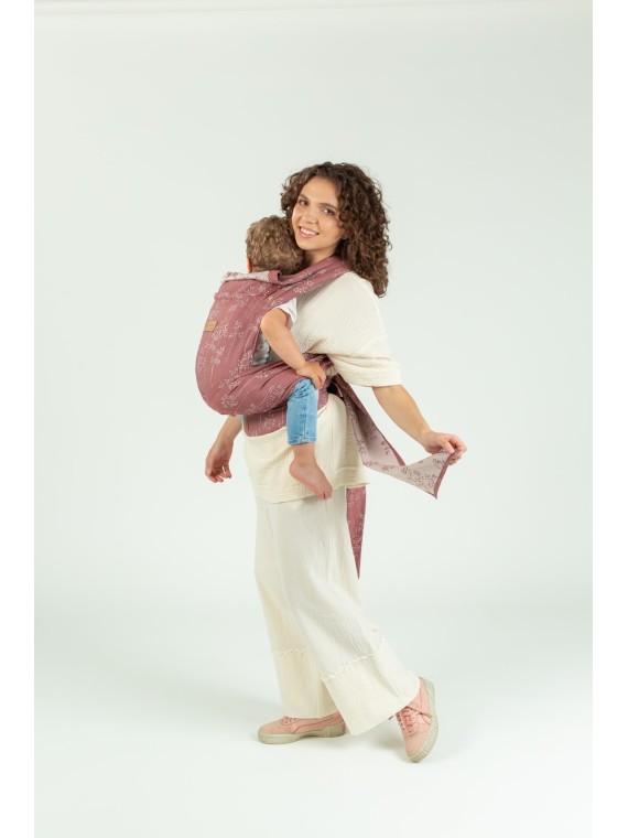 ISARA Quick Half Buckle – surišama ergonomiška nešioklė su sagtimi, patogi kasdienai