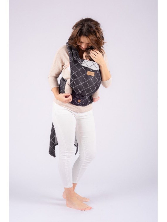 ISARA Quick Half Buckle – surišama ergonomiška nešioklė su sagtimi, patogi kasdienai