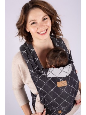 ISARA Quick Half Buckle – surišama ergonomiška nešioklė su sagtimi, patogi kasdienai