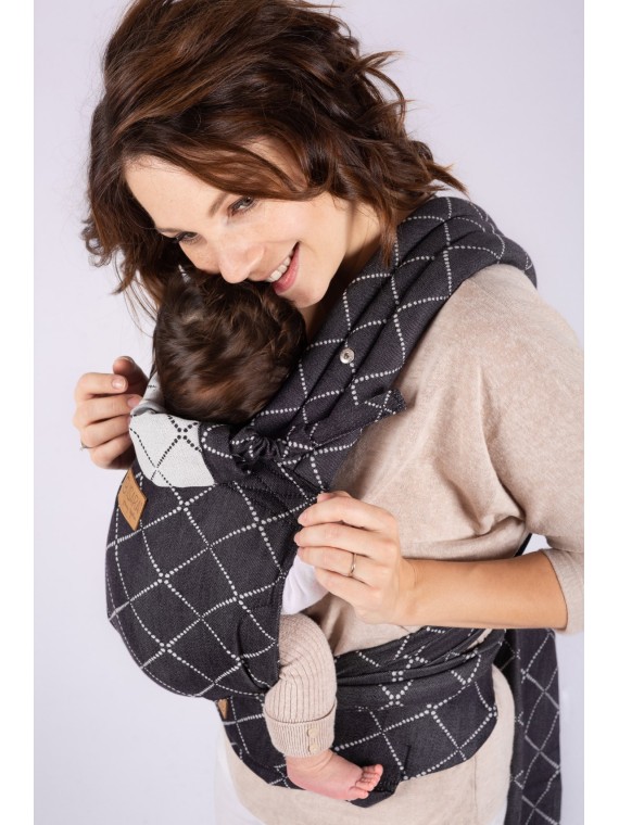 ISARA Quick Half Buckle – surišama ergonomiška nešioklė su sagtimi, patogi kasdienai
