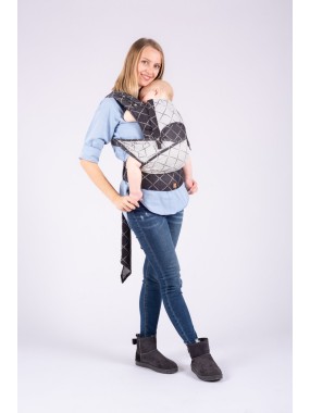 ISARA Quick Half Buckle – surišama ergonomiška nešioklė su sagtimi, patogi kasdienai
