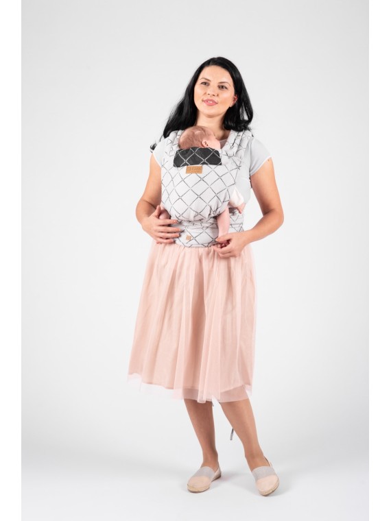 ISARA Quick Half Buckle – surišama ergonomiška nešioklė su sagtimi, patogi kasdienai