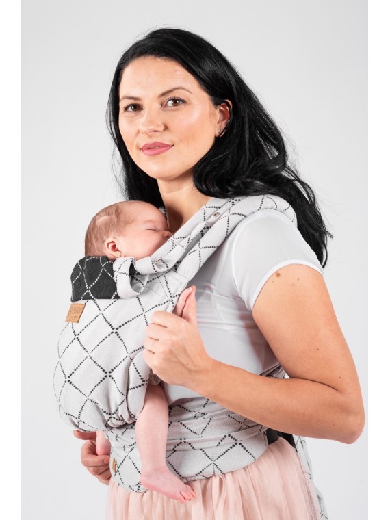 ISARA Quick Half Buckle – surišama ergonomiška nešioklė su sagtimi, patogi kasdienai