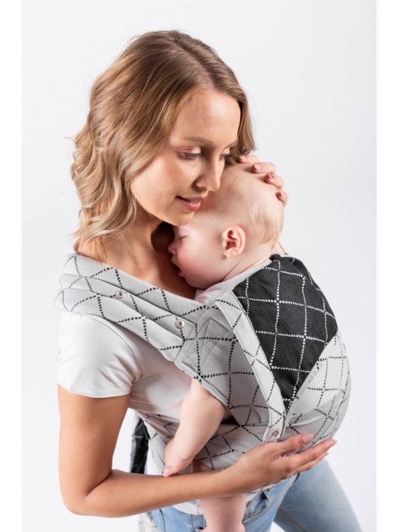 ISARA Quick Half Buckle – surišama ergonomiška nešioklė su sagtimi, patogi kasdienai