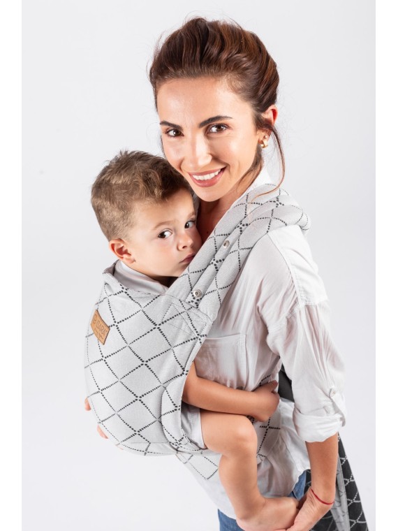 ISARA Quick Half Buckle – surišama ergonomiška nešioklė su sagtimi, patogi kasdienai