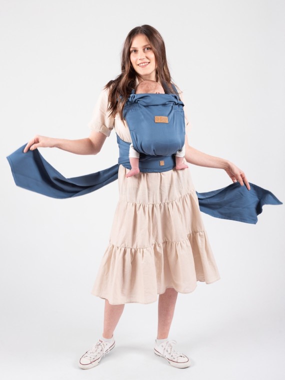 ISARA Quick Half Buckle – surišama ergonomiška nešioklė su sagtimi, patogi kasdienai