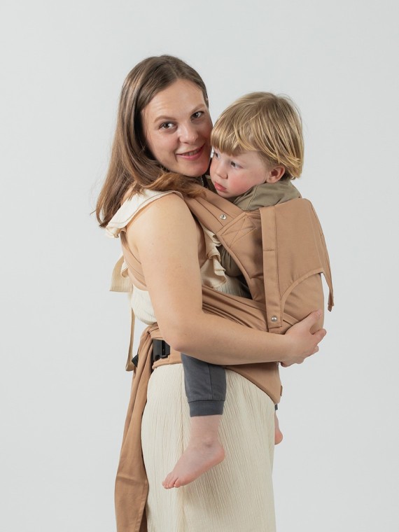 ISARA Quick Half Buckle – surišama ergonomiška nešioklė su sagtimi, patogi kasdienai