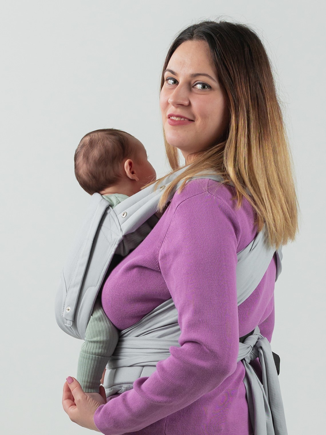 ISARA Quick Half Buckle – hybrid baby carrier with buckle and wrap flexibility