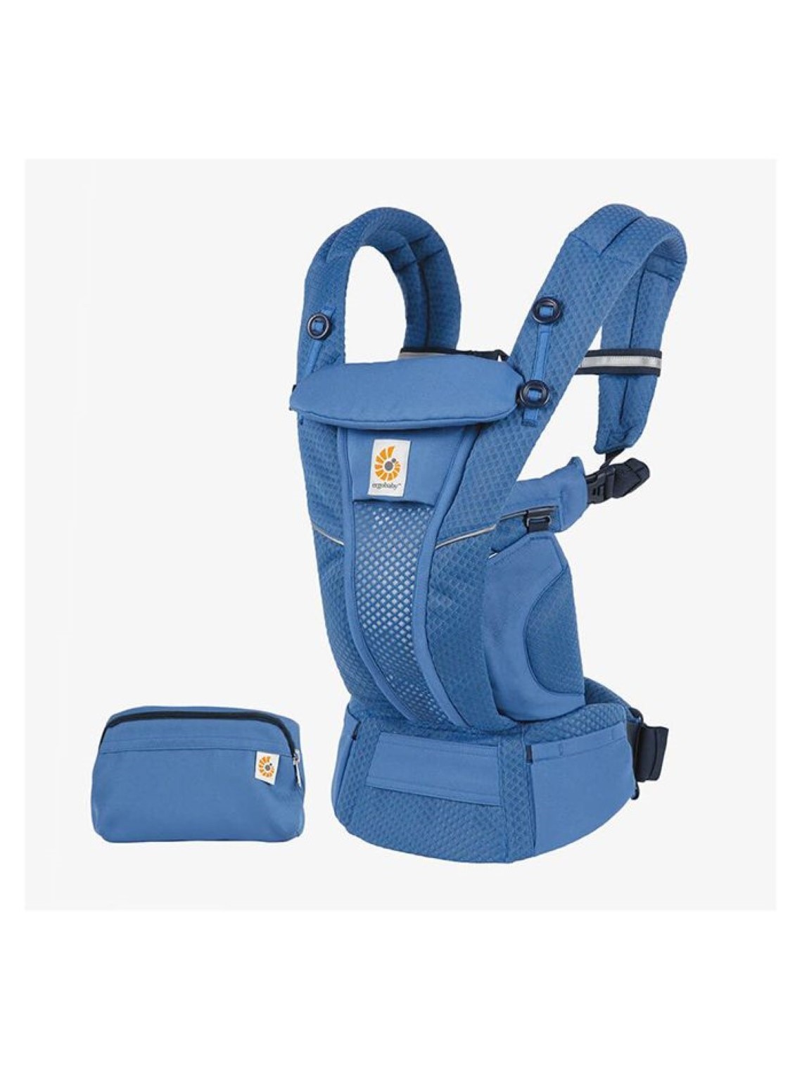 Ergobaby Omni Breeze nešioklė – kvėpuojantis komfortas nuo gimimo
