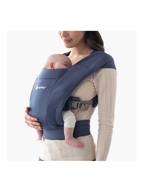 Ergobaby Embrace – švelni ir kompaktiška nešioklė nuo gimimo