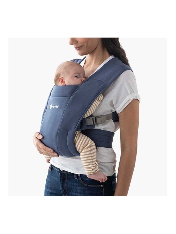 Ergobaby Embrace – švelni ir kompaktiška nešioklė nuo gimimo