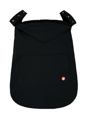 Wombat babywearing Shell Cover, Black