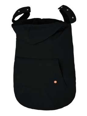 Wombat babywearing Shell Cover, Black